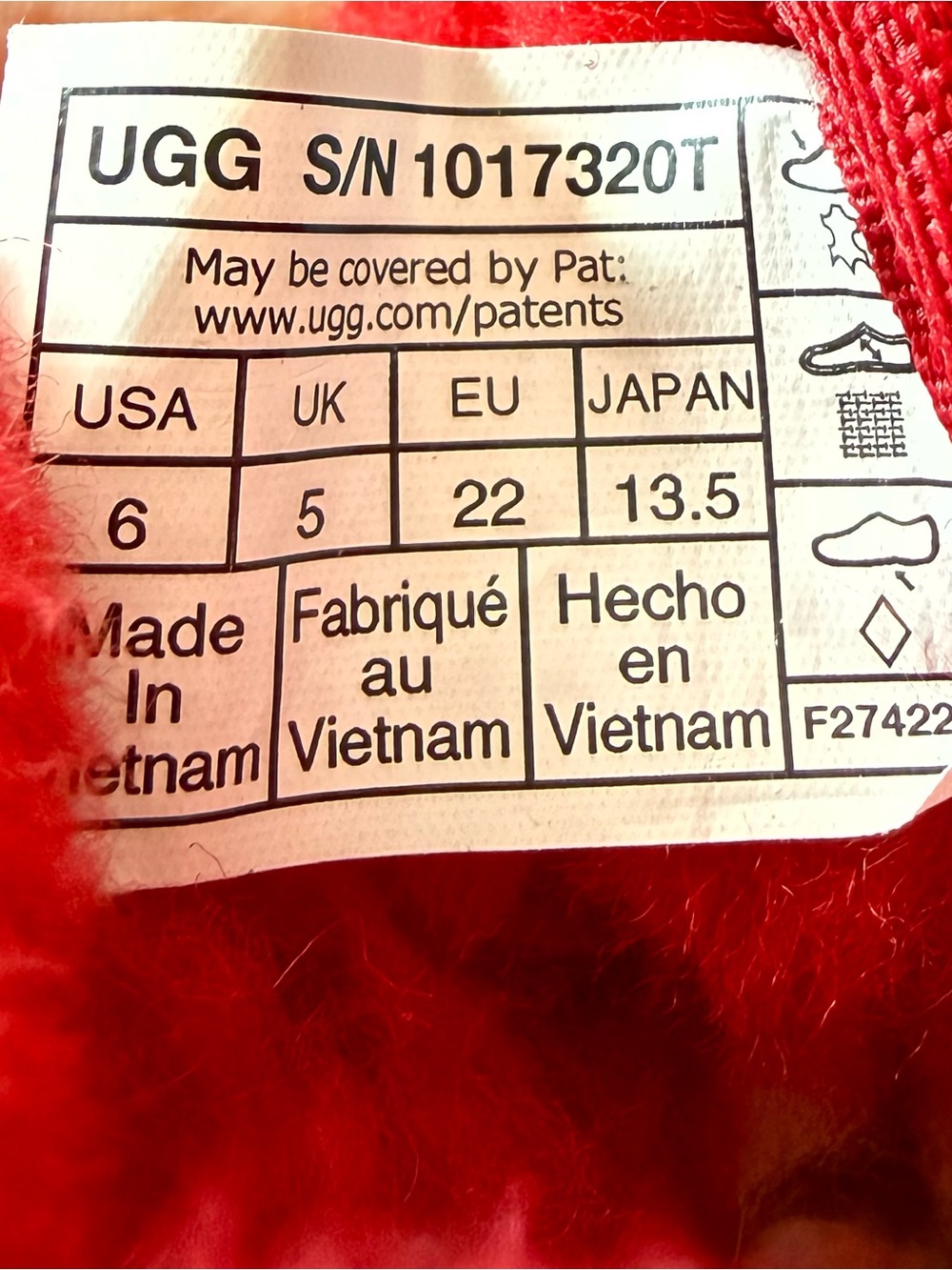 UGG Kids Neumel II Suede Boots Samba Red Toddler Size 6 - Picture 8 of 10